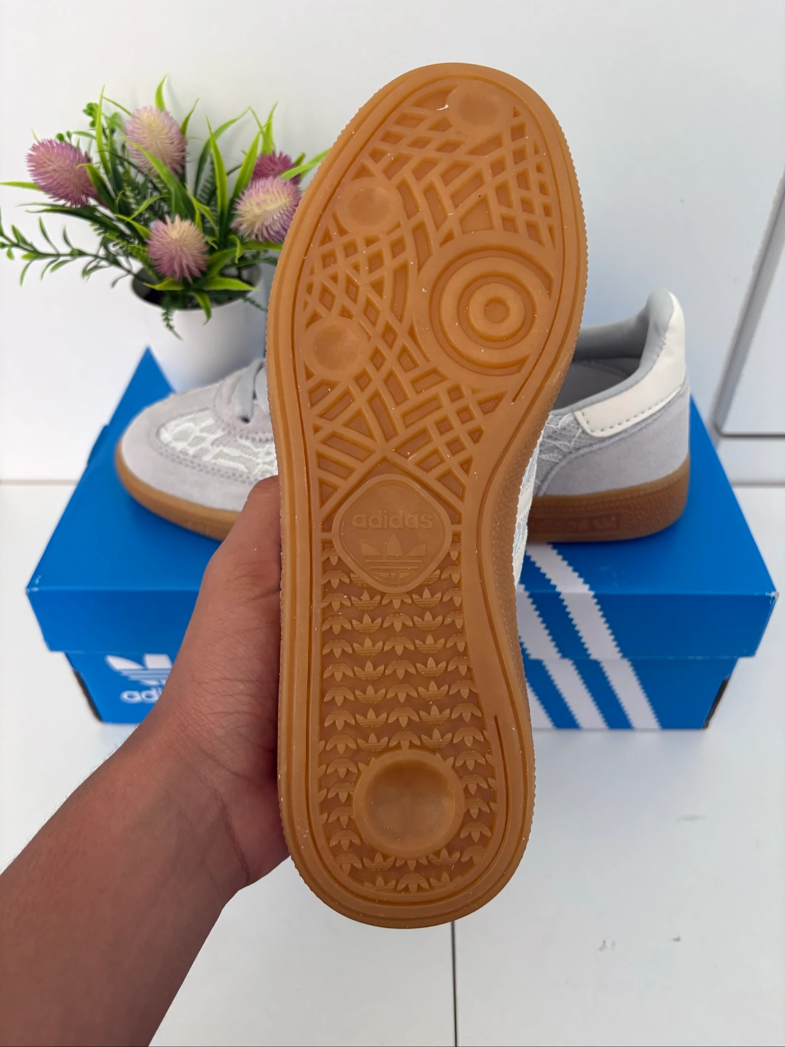 Adidas Handball Spezial Grey Lace Size 38 – photo 6
